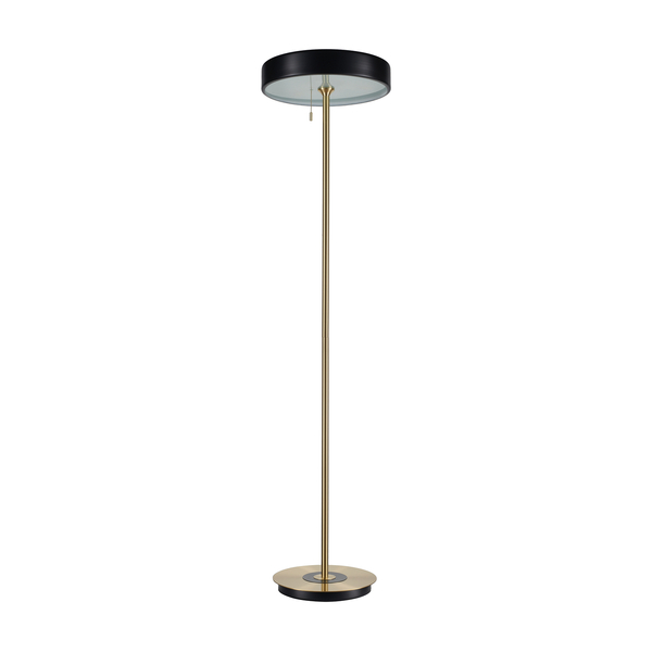 Floor lamp ARTDECO black & gold 162 cm